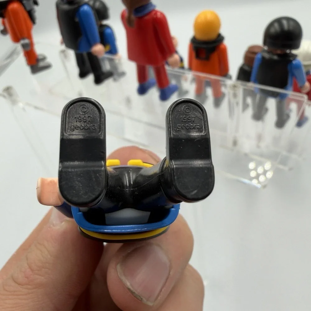 Playmobil‎ Vintage Figure Lot Of 13 Different With Accessories Astronaut, Police